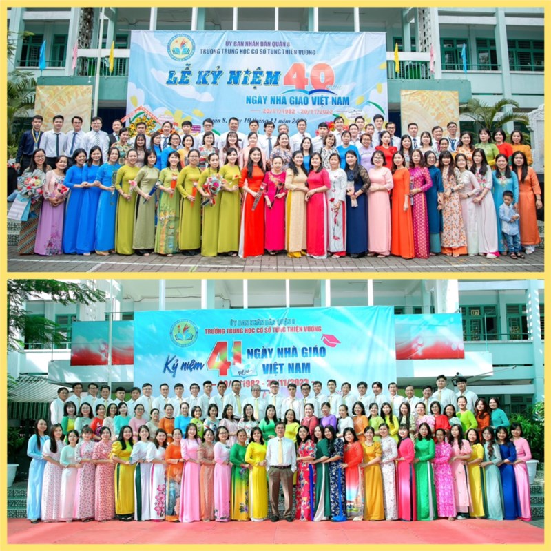 Hình ảnh tập thể ngày 20/11